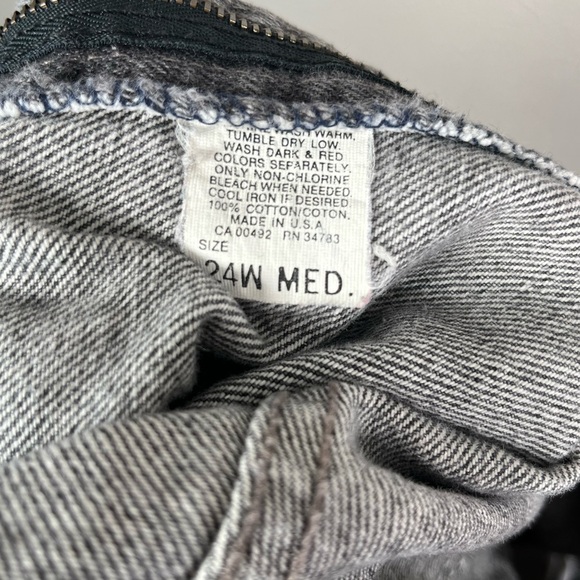 Lee black wash vintage high rise mom jeans - Picture 3 of 3